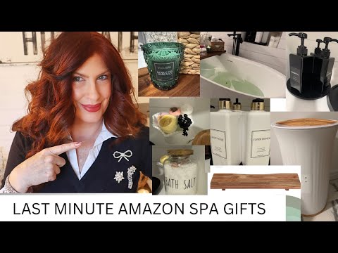 LAST MINUTE AMAZON SPA GIFTS FOR YOR MASTER BATH