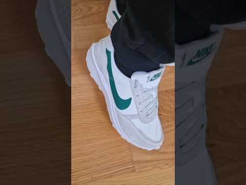 Nike Waffle Nav Shoes On Feet #HolidaysWithYouTube #holydayswithyoutube #nikewaffle