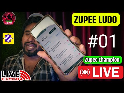 🔴 Live :- Zupee Ludo me kaise jeete baar-baar