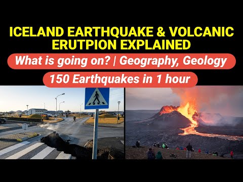 Iceland Volcano Eruption Explained | Mid-Atlantic Ridge | Iceland geography geology