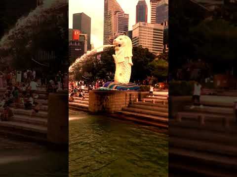 Merlion Park, Marina Bay, Singapore