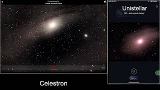 Comparing Unistellar with Vivid Vision to Celestron Origin