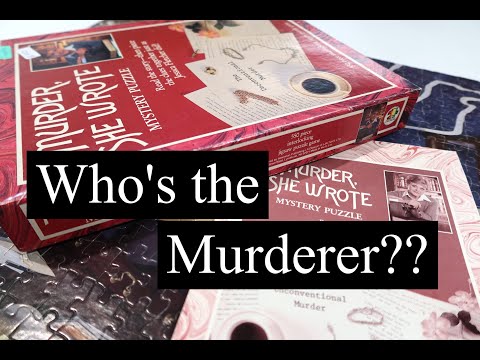 My first Murder She Wrote Mystery Jigsaw Puzzle - The Unconventional Murder from American Publishing