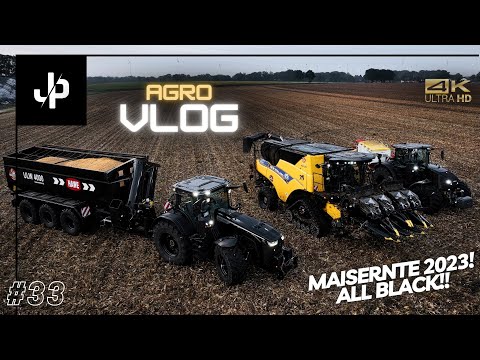 Körnermais XXL! Schwarzer 8R & New Holland CR10.90 || JP Agrar