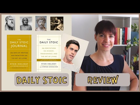 Daily Stoic Book and Daily Stoic Journal Review - Ryan Holiday - Stoic philosophy - Stoicism