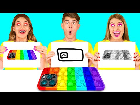 Who Draws it Better Take The Prize | Funny Challenges by BaRaDa