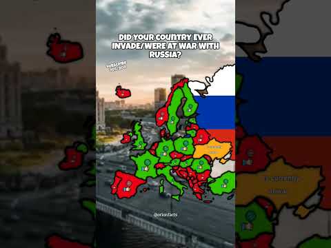 Did your country ever invade Russia? #shorts #mapping #russia