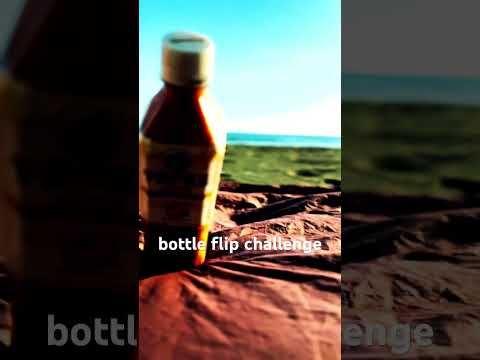 #ボトルフリップチャレンジ #へたすぎ　#bottleflipchallenge #vlog #beachpicnic