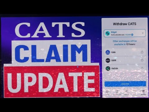 Cats Token withdrawal update - cats Token payment update