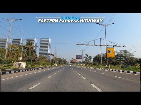 4K Drive on Eastern Express Highway | Winter Morning Drive