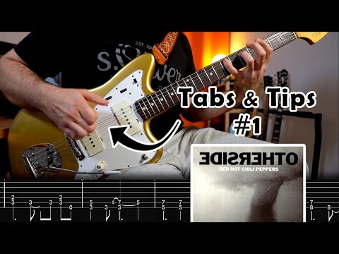 Easy How to play Guitar and Bass parts at once in "Otherside" by RHCP (T&T #1)