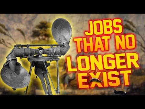 Jobs That no Longer Exist #jobs #interesting #history