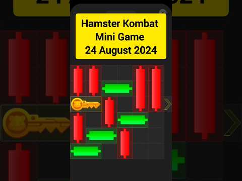 Hamster Kombat Mini Game 24 August 2024 #hamsterkombat #minigame