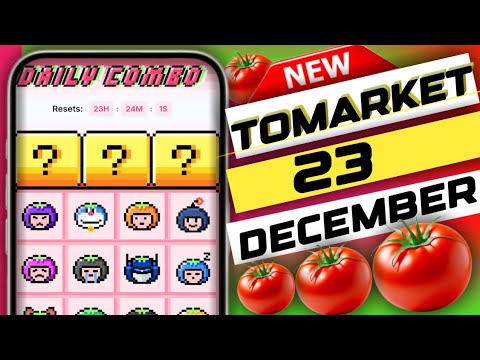 tomarket daily combo today 23 December | tomarket secret combo today | tomarket combo #tomarket