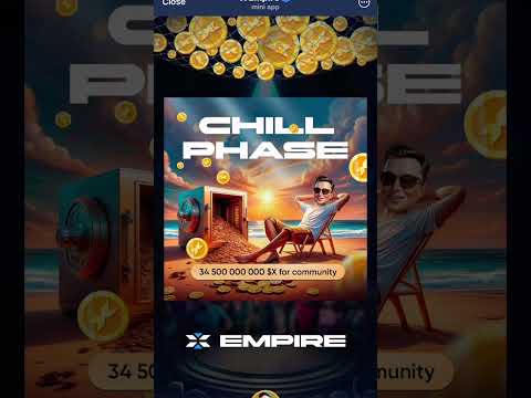 X empire keep delaying airdrop and now new drama is here named chill phase #blumthe #crypto #notcoi