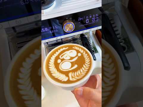 Latte art rabbit  🐇  # shorts #shortsfeed #latte ￼