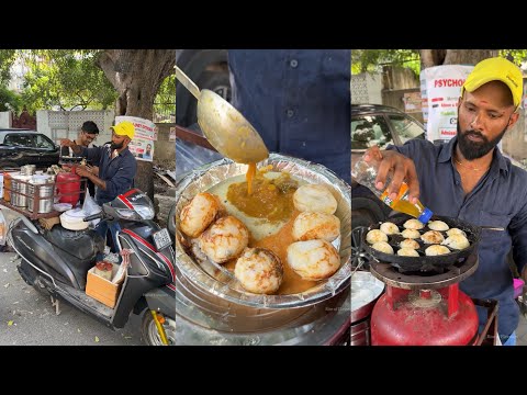 Hardoworking Man Selling Cheapest South Indian Food on his Activa 😱| 2x2 की दुकान पर Appam Food😍