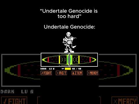 Undertale genocide is easy tbh😒 #undertale #toriel #papyrus #undyne #mettaton #sans #genocideroute