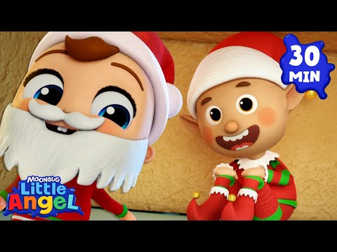 I've been so good this year, Oh Christmas elf! 🎄| Little Angel | Monster Cartoon for Kids