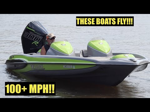 RIDING IN SOME OF THE FASTEST HIGH PERFORMANCE BASS BOATS IN THE WORLD! ALLISON PERFORMANCE BOATS!