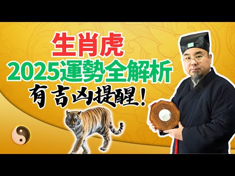 生肖虎，2025乙巳蛇年流年運勢全解析！吉凶大揭秘！属虎人必看！ #2025年生肖虎運勢 #2025年生肖虎運程 #2025年屬虎運勢 #2025年屬虎運程