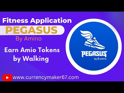 Pegasus a new fitness app by Amino.Earn Amino Tokens freely.Walk to Earn.