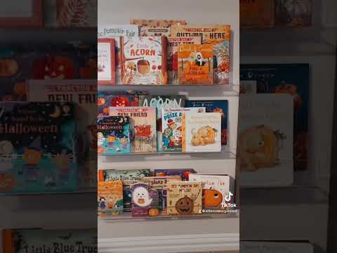 Halloween Book Wall