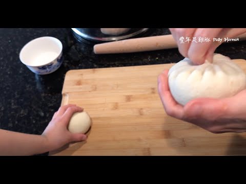 如何包漂亮的包子褶 | How to wrap a Chinese bun