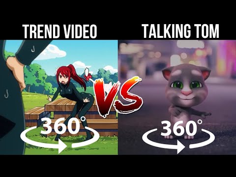 360° VR Toca Toca  Dance | TREND VIDEO VS TALKING TOM IN 4K