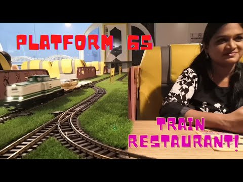 Platform 65, The train restaurant Hyderabad | Train Theme | without sound Food review in Tamil