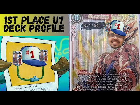 UNDEFEATED 1st Place Blue/Yellow U7 Goku Deck Profile: Carta Magica Regionals