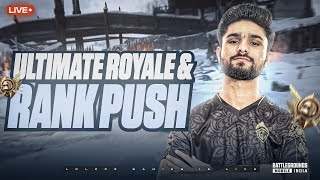 ULTIMATE ROYALE & CLASSIC RANK PUSH | CONQUEROR OR WHAT | BGMI LIVE