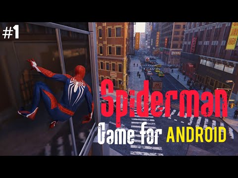 Playing realistic Spiderman Game on ANDROID | Al0k.