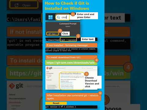 How to Check if Git is Installed on Windows - Quick Guide Cheat Sheet