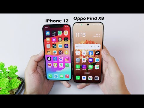 iPhone 12 VS Oppo Find X8 - Speed, Display, Size Comparison