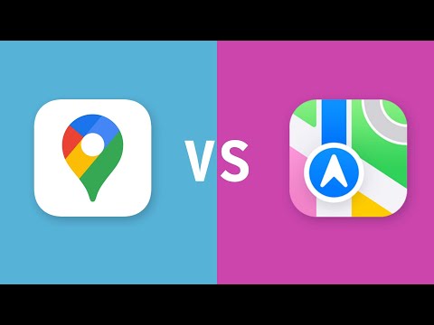 Google Maps vs Apple Maps!