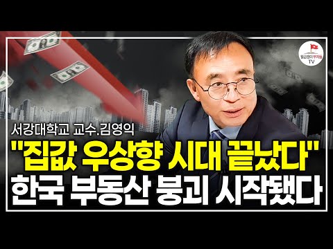 더이상 부동산 투자로 돈 벌 수 없습니다. 앞으로 집값 이렇게 됩니다. (서강대 교수 김영익)