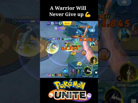 Warrior Never give up 💪|| Pokemon unite