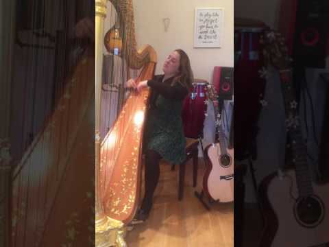 Last Christmas charity harp cover