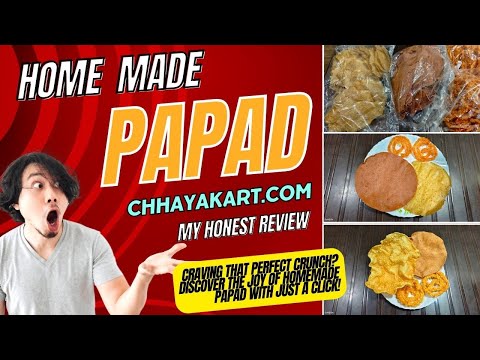 Nachniche papad | Sabudanyachya chaklya - Order Delicious Homemade Papad Online | Chhaya Kart