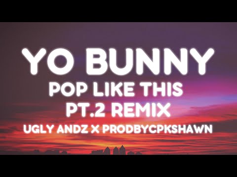 Ugly Andz x Prodbycpkshawn - Yo Bunny (Pop Like This Pt.2 Remix) (Lyrics)