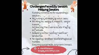 Seniors Helping Seniors: Inspiring Work for the Elderly!