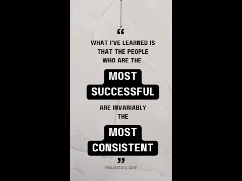 Consistency = Success 🗣️