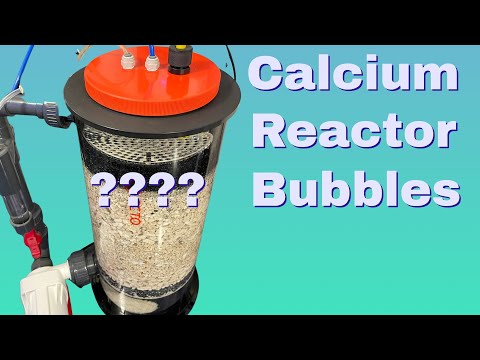 Calcium Reactor Octo Cal React 220 (Trying To Answer A Viewer Comment) (Bubbles Trapped Inside) Help