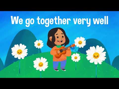 Beatles-like Kids Music "We Go Together Very Well" Little Miss Ann