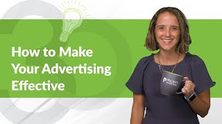 How to Make Your Advertising Effective │ #FAQFriday