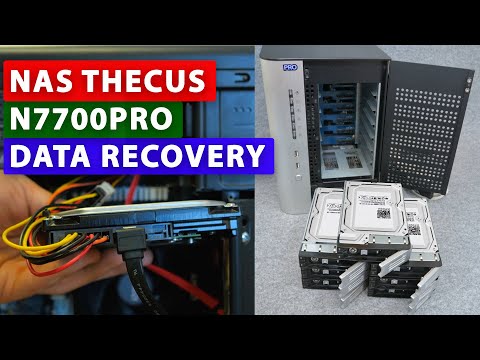 Complete guide to recovering data from RAID 5 and RAID 6 on a failed Thecus N7700Pro NAS