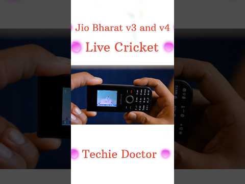 jio bharat v3 and v4  Live Cricket | Jio Cinema | Jio tv