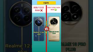 REALME 13 PRO PLUS 5G VS ⚡REALME 12 PRO 5G COMPARISON #realme12proplus #realme13pro