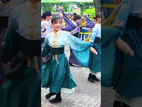 原宿よさこい天使美人たち【Harajuku Yosakoi】Yosakoi Festival (東京散歩) #shorts